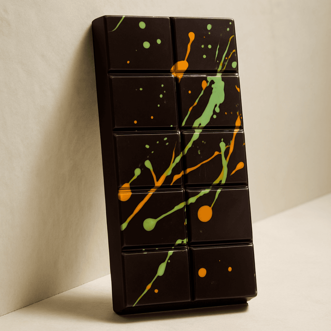 Pistachio Kunafa Dark Chocolate Bar