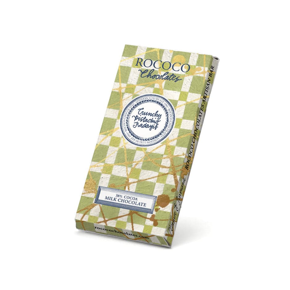 Crunchy Pistachio Milk Chocolate Bar (Dubai Style)