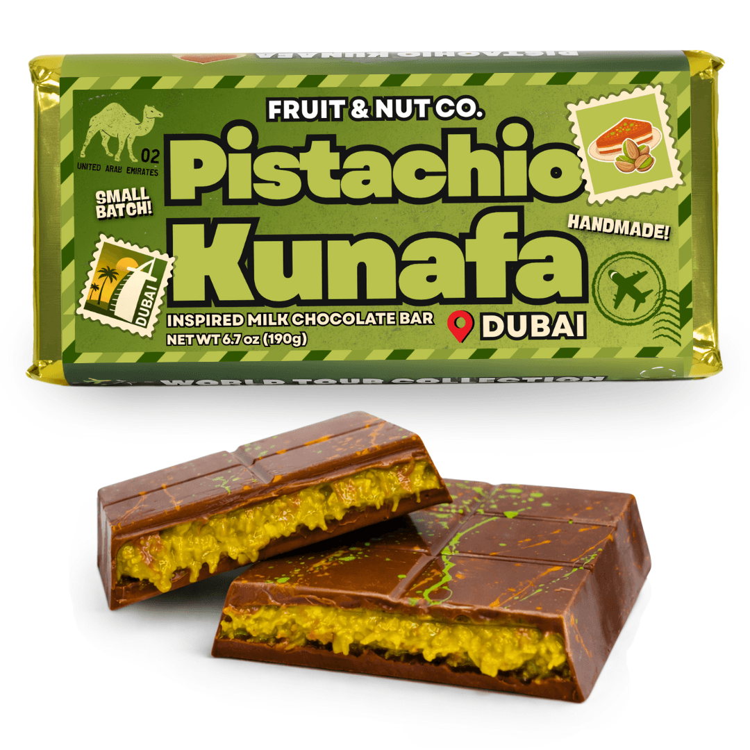 Pistachio Kunafa Milk Chocolate Bar