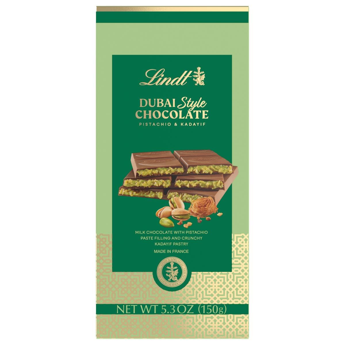 Dubai Style Milk Chocolate Bar