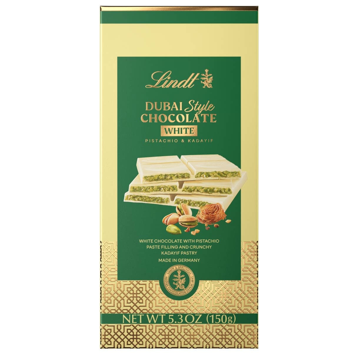Dubai Style White Chocolate Bar